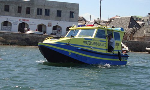 Ambulance Boat Kenya 2011