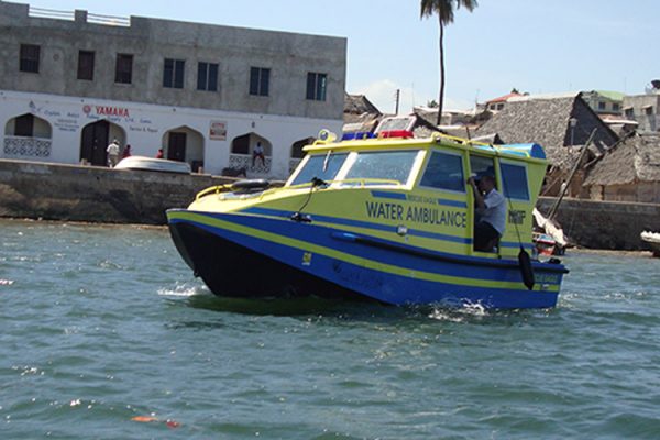 Ambulance Boat Kenya 2011