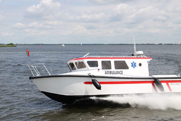 Ambulance Boat Venezuela 2014
