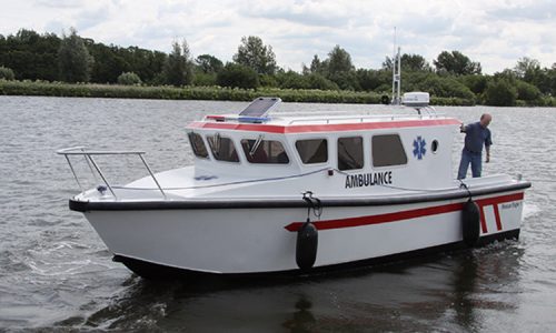 Ambulance Boat Venezuela 2014