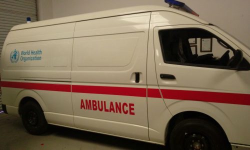 Road Ambulance Zijkant